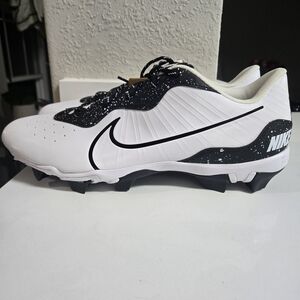 Nike Men's Baseball Cleats DJ6524-106 White Black US 16